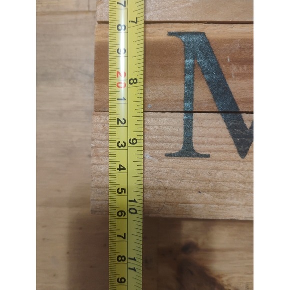 10x10 Wooden "Mr.&Mrs. Shelf Decor - Picture 2 of 4